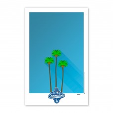Los Angeles Dodgers S. Preston Art & Designs 2025 World Series Champions 11 x 17 Poster Print