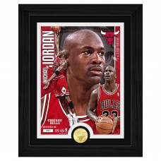 Chicago Bulls Michael Jordan Highland Mint Limited Edition Artist Proof Bronze Coin Photo Mint