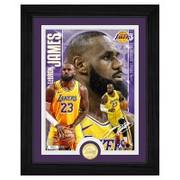 Los Angeles Lakers LeBron James Highland Mint Limited Edition Artist Proof Bronze Coin Photo Mint