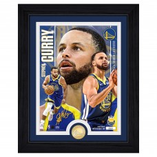 Golden State Warriors Stephen Curry Highland Mint Limited Edition Artist Proof Bronze Coin Photo Mint