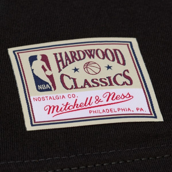 Boston Celtics Chuck Cooper Mitchell & Ness Black 75th Anniversary Pioneers Player T-Shirt