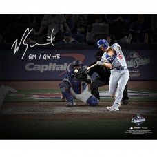 Will Smith Los Angeles Dodgers Autographed Fanatics Authentic 2025 MLB World Series Champions 16 x 20 Photograph with GM 7 GW HR Inscription