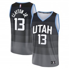 Джерси Utah Jazz Walter Clayton Jr. Fanatics Black 2025/26 City Edition Fast Break