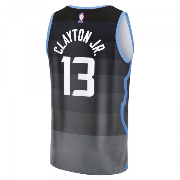 Джерси Utah Jazz Walter Clayton Jr. Fanatics Black 2025/26 City Edition Fast Break
