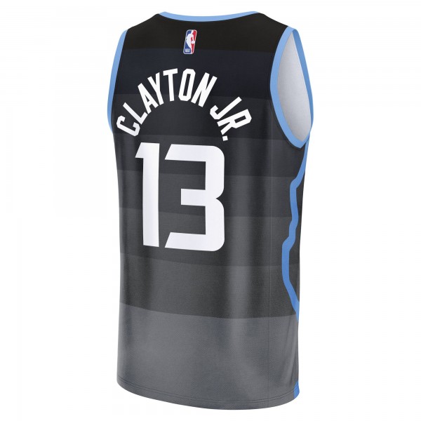 Подростковая Utah Jazz Walter Clayton Jr. Fanatics Black 2025/26 City Edition Fastbreak Jersey