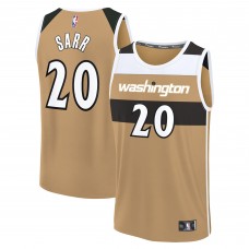 Подростковая Washington Wizards Alex Sarr Fanatics Gold 2025/26 City Edition Fastbreak Jersey