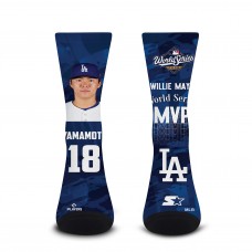 Unisex Los Angeles Dodgers Yoshinobu Yamamoto Starter 2025 World Series MVP Crew Socks