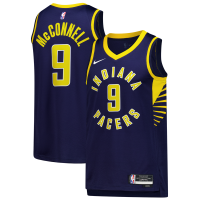 Джерси Unisex Indiana Pacers T.J. McConnell Nike Navy Swingman - Icon Edition