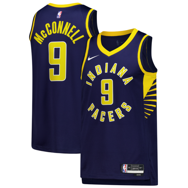 Джерси Unisex Indiana Pacers T.J. McConnell Nike Navy Swingman - Icon Edition