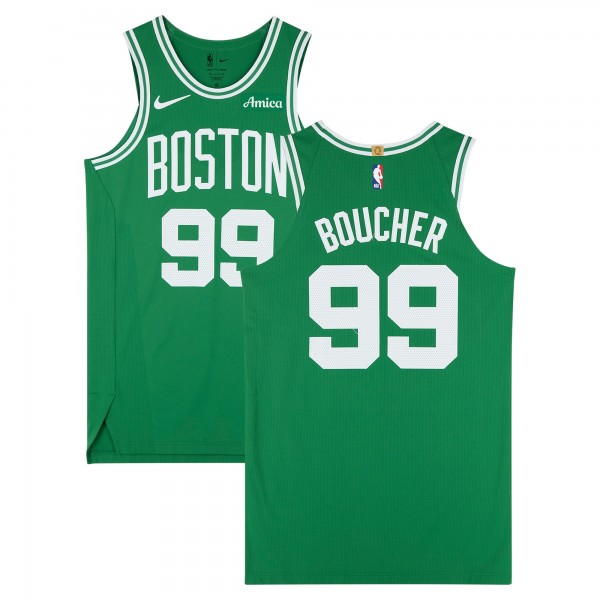 Chris Boucher Boston Celtics Fanatics Authentic Game-Used #99 Kelly Green Nike Jersey vs. Philadelphia 76ers on October 22, 2025 - Size 46+4
