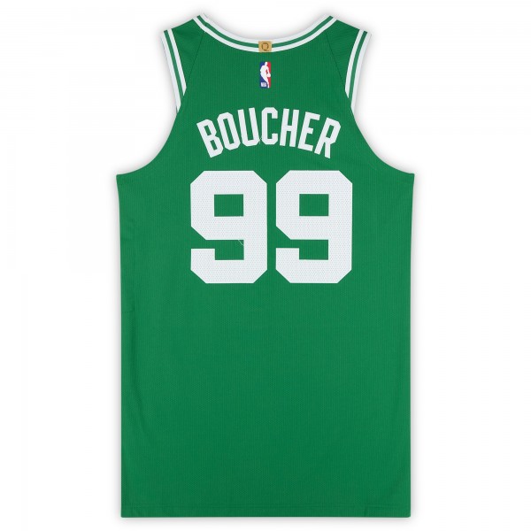 Chris Boucher Boston Celtics Fanatics Authentic Game-Used #99 Kelly Green Nike Jersey vs. Philadelphia 76ers on October 22, 2025 - Size 46+4