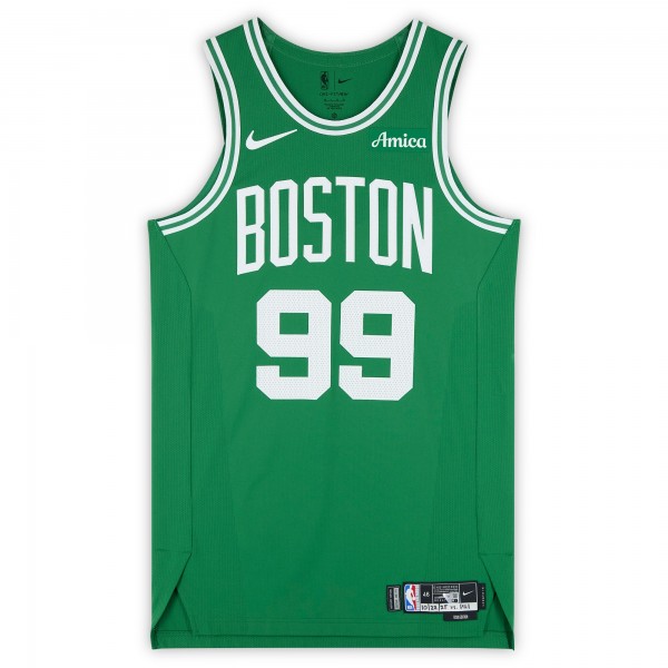 Chris Boucher Boston Celtics Fanatics Authentic Game-Used #99 Kelly Green Nike Jersey vs. Philadelphia 76ers on October 22, 2025 - Size 46+4