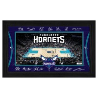 Charlotte Hornets Highland Mint 2025 Facsimile Signature Court Framed Picture