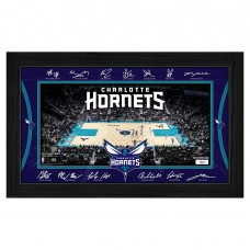 Charlotte Hornets Highland Mint 2025 Facsimile Signature Court Framed Picture