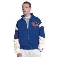New York Knicks Starter Royal The Gust Full-Zip Hooded Jacket