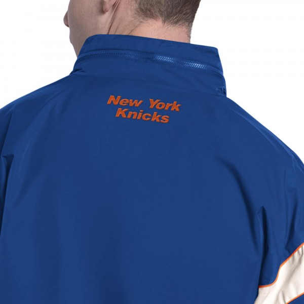 New York Knicks Starter Royal The Gust Full-Zip Hooded Jacket
