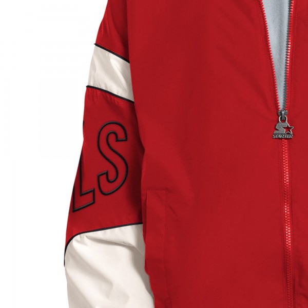 Chicago Bulls Starter Red The Gust Full-Zip Hoodie