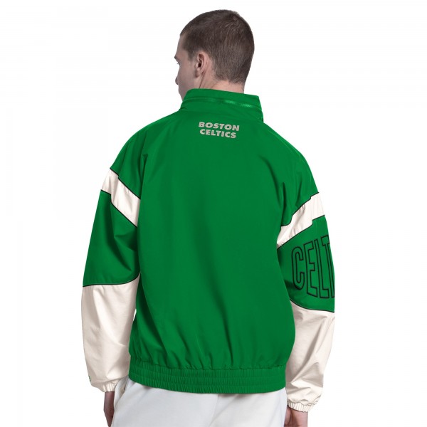 Boston Celtics Starter Green The Gust Full-Zip Hoodie