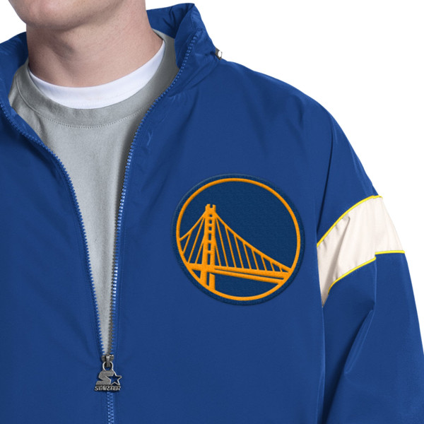 Куртка Golden State Warriors Starter Royal The Gust Full-Zip Hooded