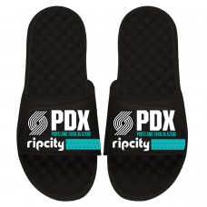 Portland Trail Blazers ISlide Unisex 2025/26 City Edition Slide Sandals – Black