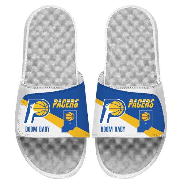 Шлепки Indiana Pacers ISlide Unisex 2025/26 City Edition – White
