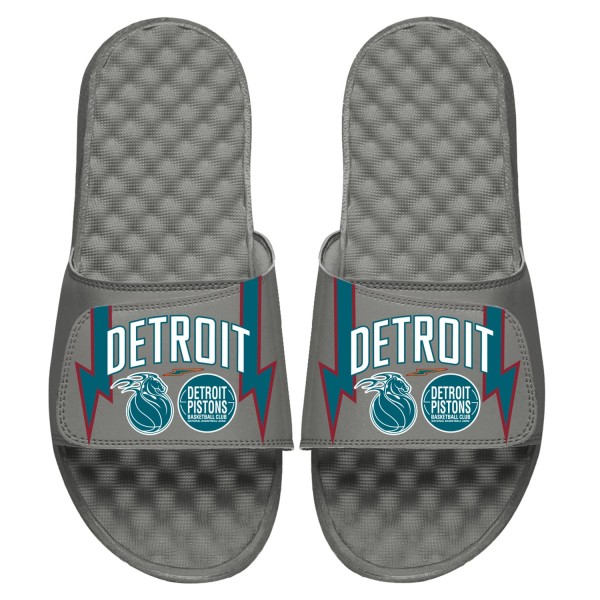 Шлепки Detroit Pistons ISlide Unisex 2025/26 City Edition – Gray