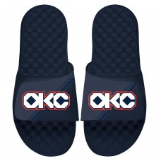 Oklahoma City Thunder ISlide Unisex 2025/26 City Edition Slide Sandals – Navy