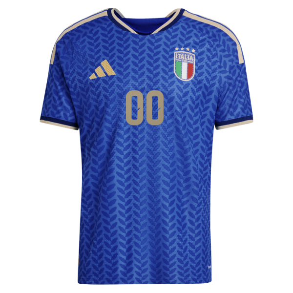 Именная джерси Italy National Team adidas FIFA x World Cup 2026 Home On Field Authentic - Blue