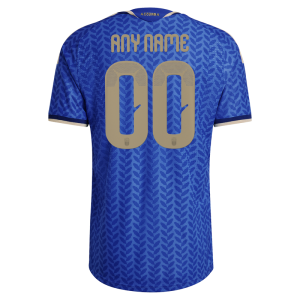 Именная джерси Italy National Team adidas FIFA x World Cup 2026 Home On Field Authentic - Blue