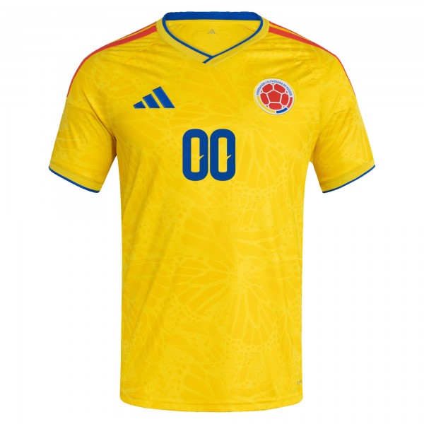 Colombia National Team adidas FIFA x World Cup 2026 Home Replica Custom Jersey - Yellow