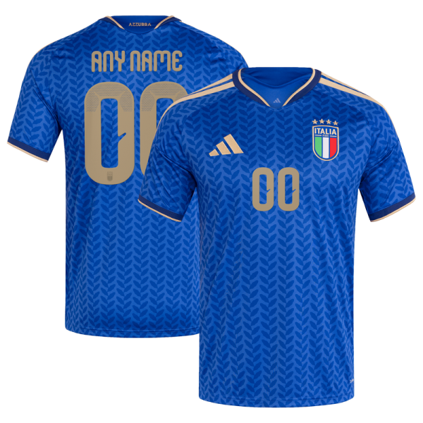 Italy National Team adidas FIFA x World Cup 2026 Home Replica Custom Jersey - Blue