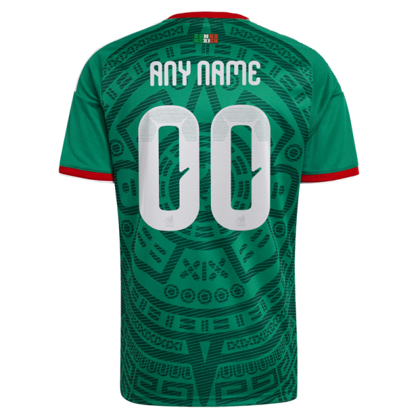 Mexico National Team adidas 2026 Home Replica Custom Jersey - Green