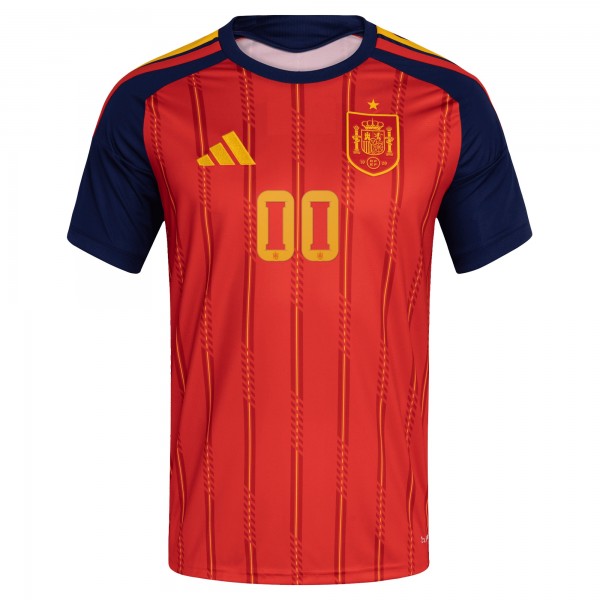 Spain National Team adidas FIFA x World Cup 2026 Home Replica Custom Jersey - Red