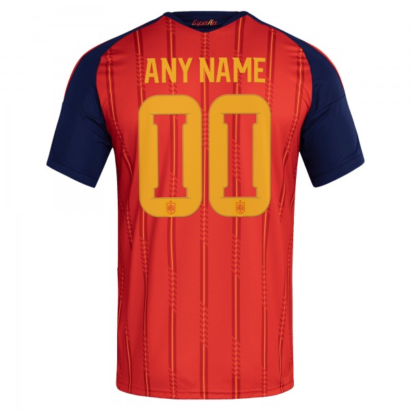 Spain National Team adidas FIFA x World Cup 2026 Home Replica Custom Jersey - Red