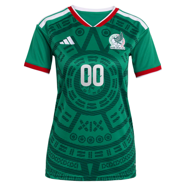 Mexico National Team adidas Wo2026 Home Replica Custom Jersey - Green