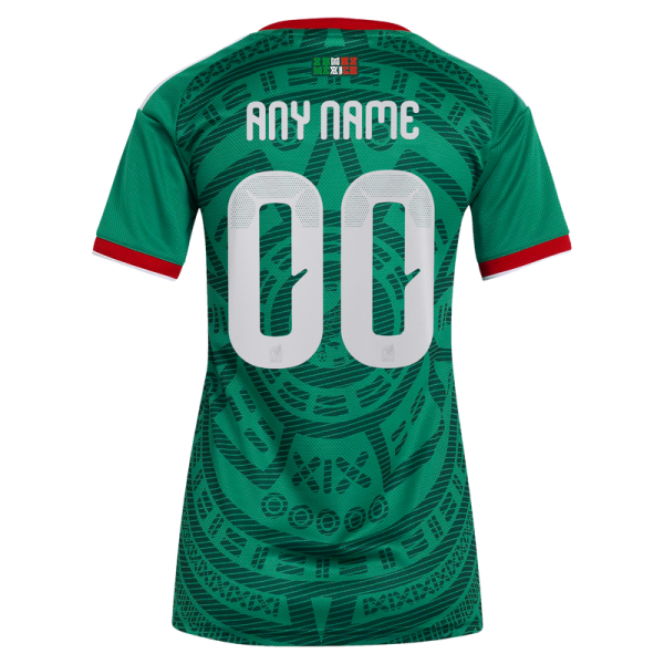 Mexico National Team adidas Wo2026 Home Replica Custom Jersey - Green