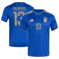 Riccardo Calafiori Italy National Team adidas 2026 Home Replica Jersey - Blue