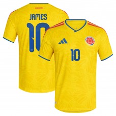 Джерси James Rodriguez Colombia National Team adidas 2026 Home Authentic - Yellow