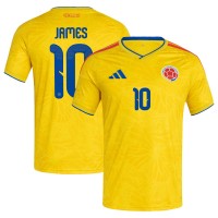 James Rodriguez Colombia National Team adidas 2026 Home Replica Jersey - Yellow