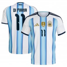 Angel Di Maria Argentina National Team adidas 2026 Home Replica Jersey - White