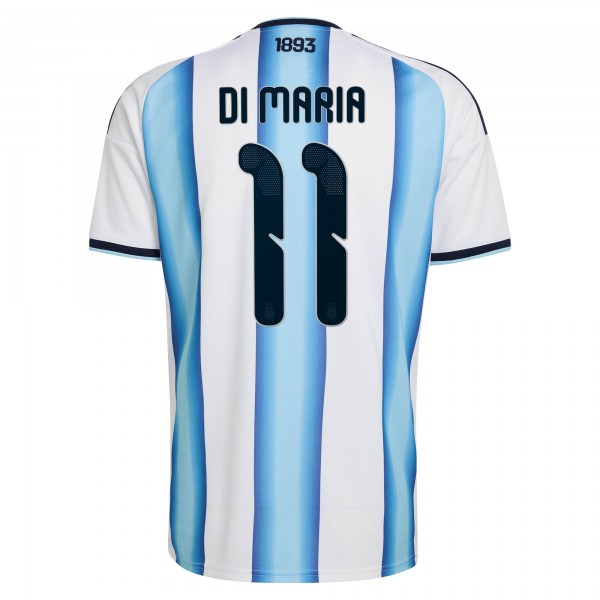 Angel Di Maria Argentina National Team adidas 2026 Home Replica Jersey - White