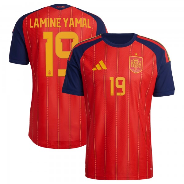 Джерси Lamine Yamal Spain National Team adidas 2026 Home Authentic - Red