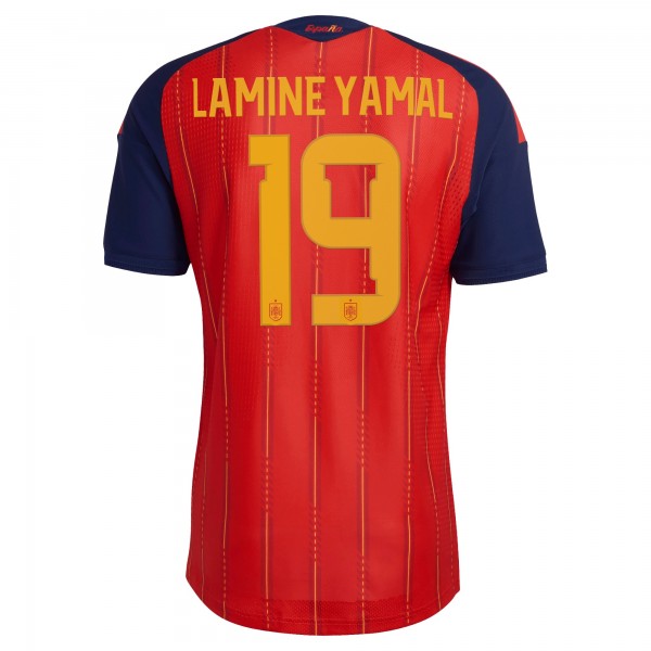 Джерси Lamine Yamal Spain National Team adidas 2026 Home Authentic - Red