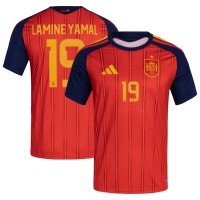 Lamine Yamal Spain National Team adidas 2026 Home Replica Jersey - Red