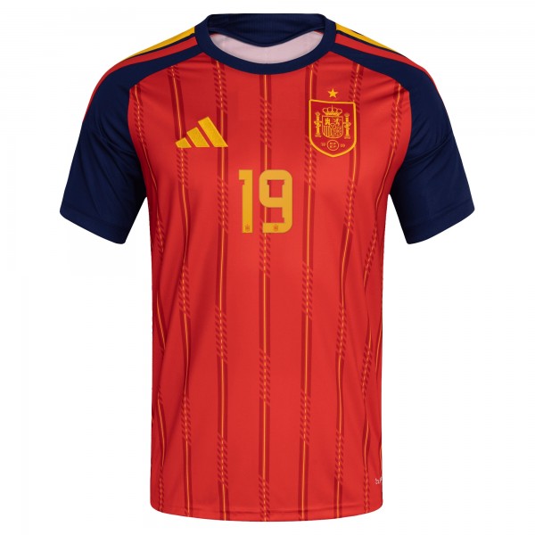 Lamine Yamal Spain National Team adidas 2026 Home Replica Jersey - Red