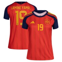 Lamine Yamal Spain National Team adidas Wo2026 Home Replica Jersey - Red