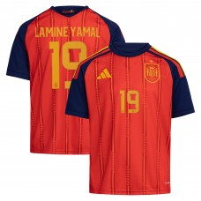 Подростковая Lamine Yamal Spain National Team adidas 2026 Home Replica Jersey - Red