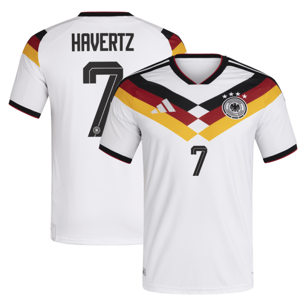 Джерси Kai Havertz Germany National Team adidas 2026 Home Authentic - White