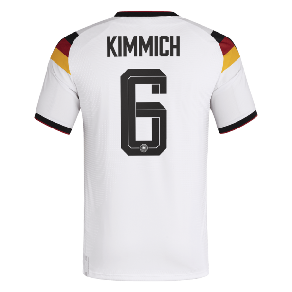 Джерси Joshua Kimmich Germany National Team adidas 2026 Home Authentic - White