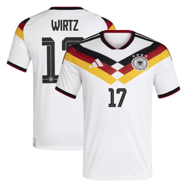 Florian Wirtz Germany National Team adidas 2026 Home Replica Jersey - White